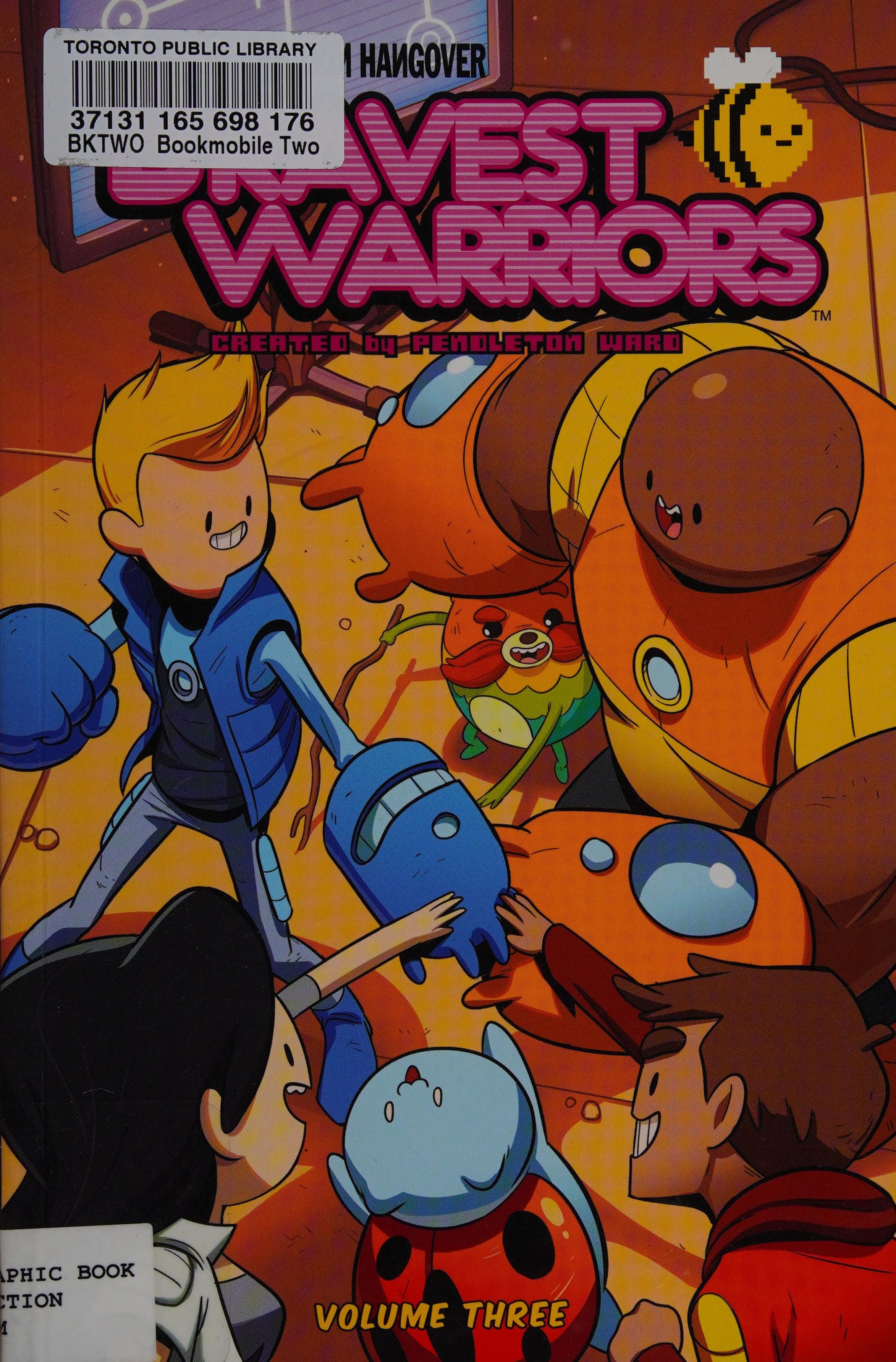 Bravest Warriors #3 cover