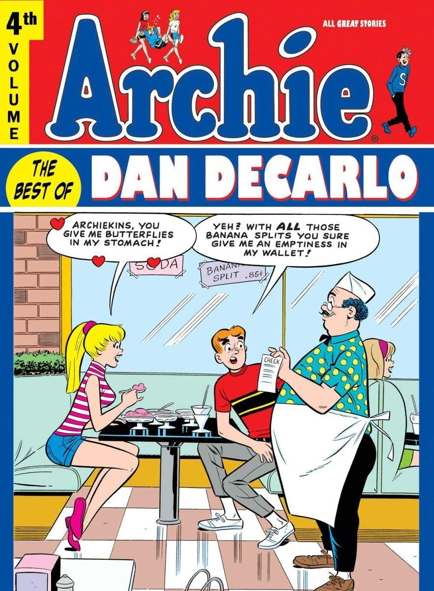 Archie: The Best of Dan DeCarlo #4 cover