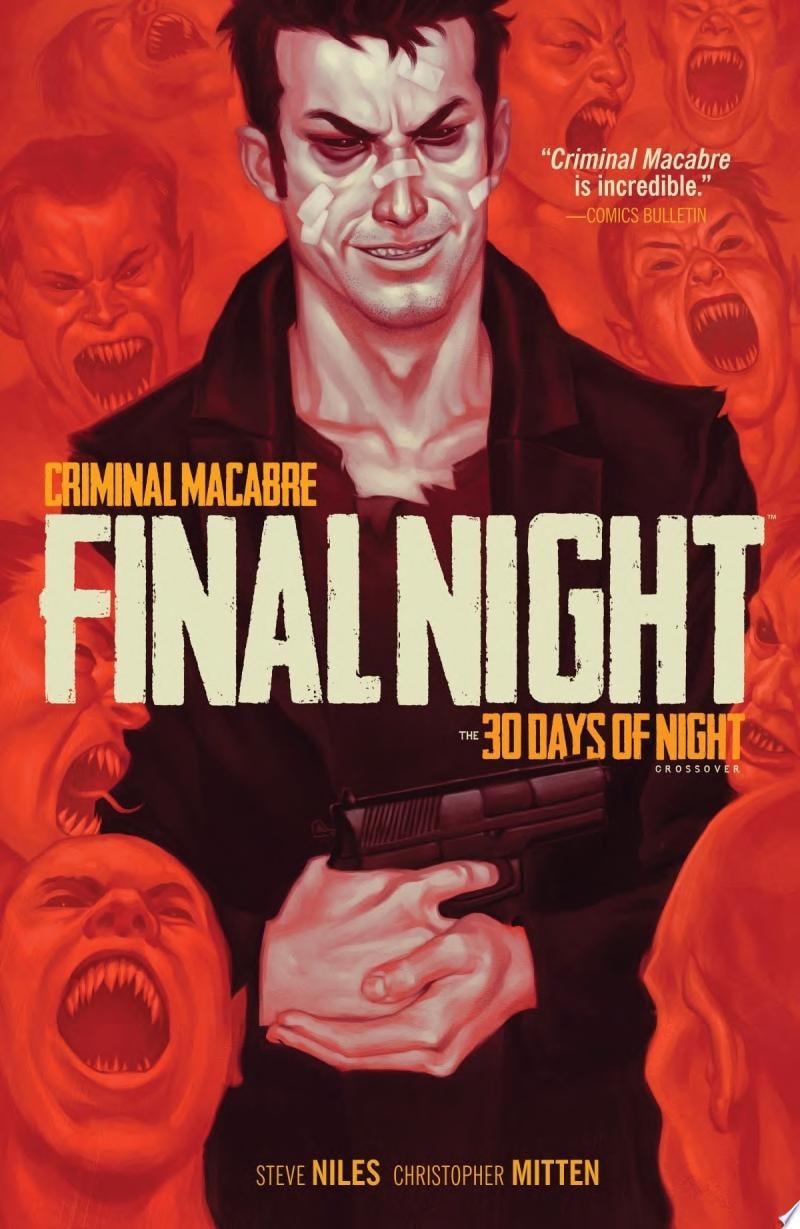 Criminal Macabre: Final Night - The 30 Days of Night Crossover #[nn] cover