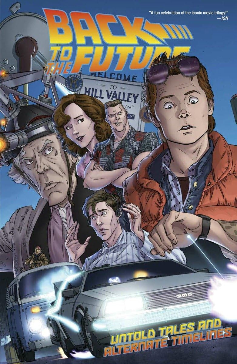 Back to the Future #1 cover