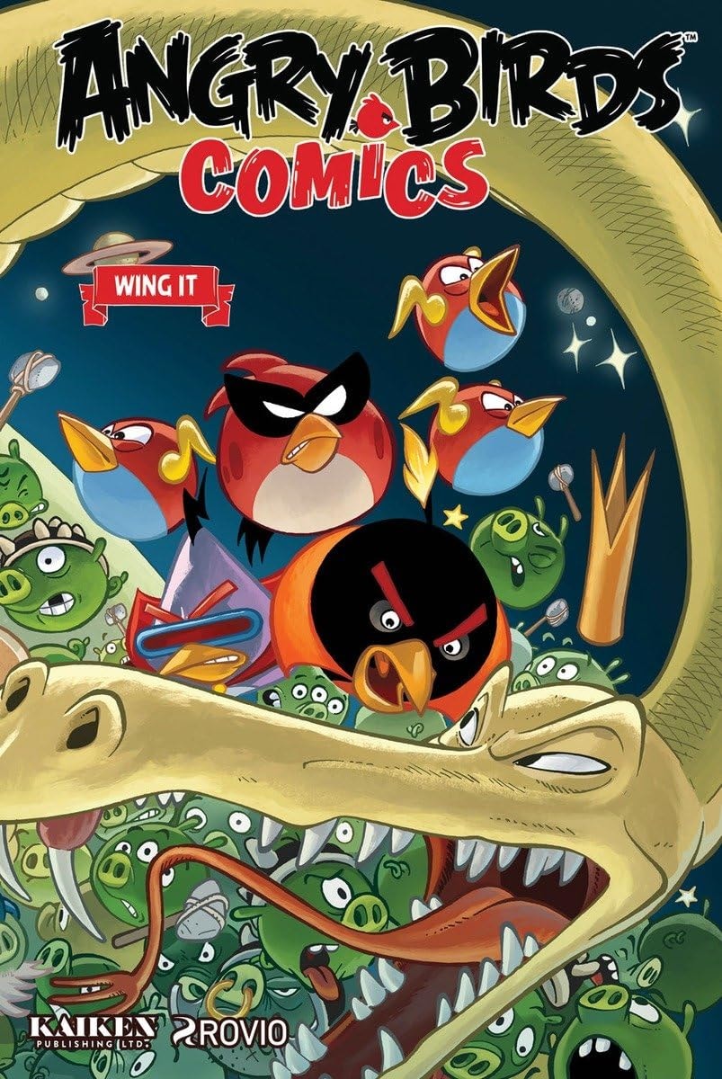 Angry Birds Comics #6 cover