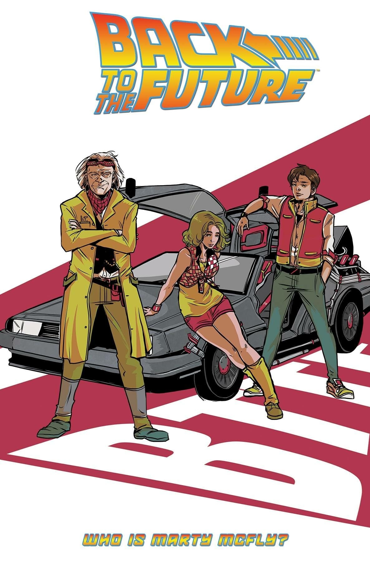 Back to the Future #3 cover