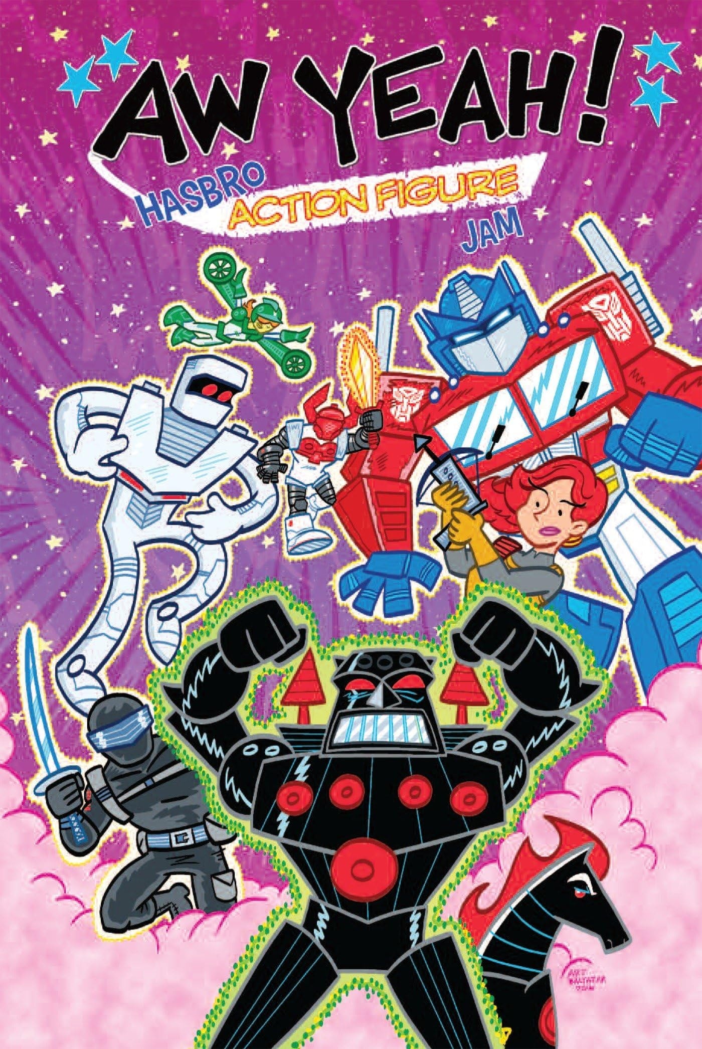 Aw Yeah!: Hasbro Action Figure Jam #[nn] cover