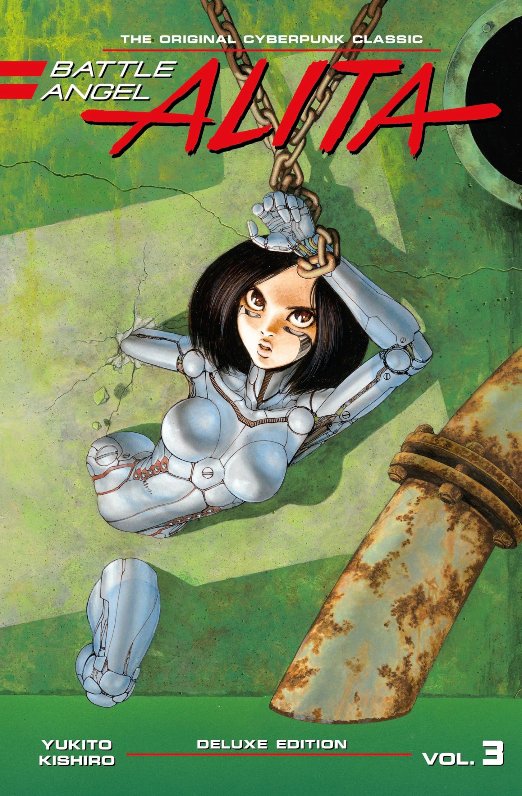 Battle Angel Alita Deluxe Edition #3 cover
