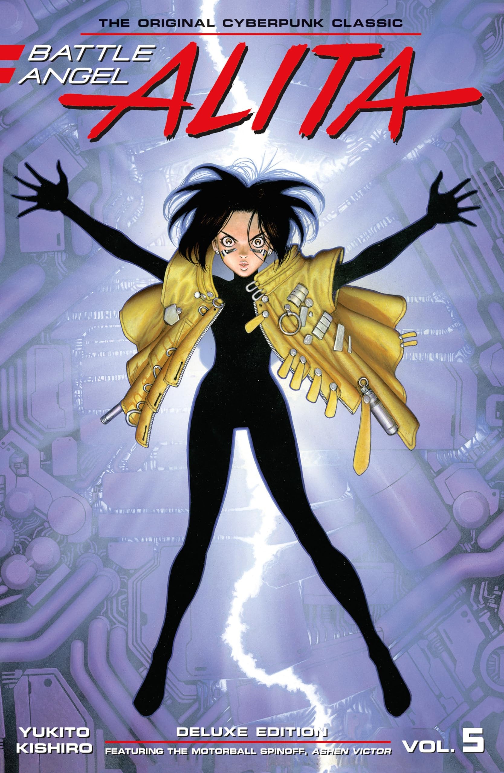 Battle Angel Alita Deluxe Edition #5 cover