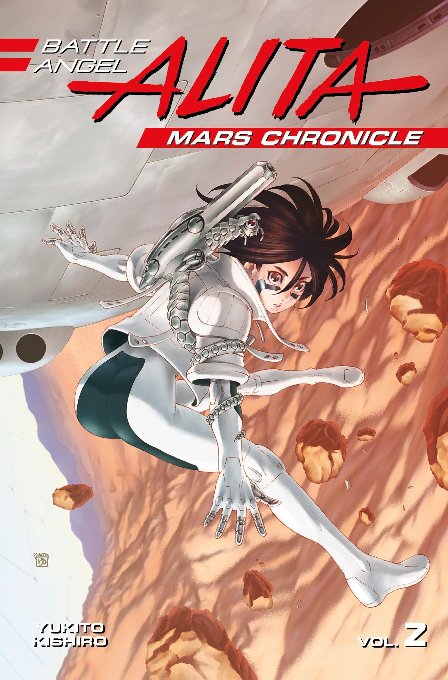 Battle Angel Alita: Mars Chronicle #2 cover