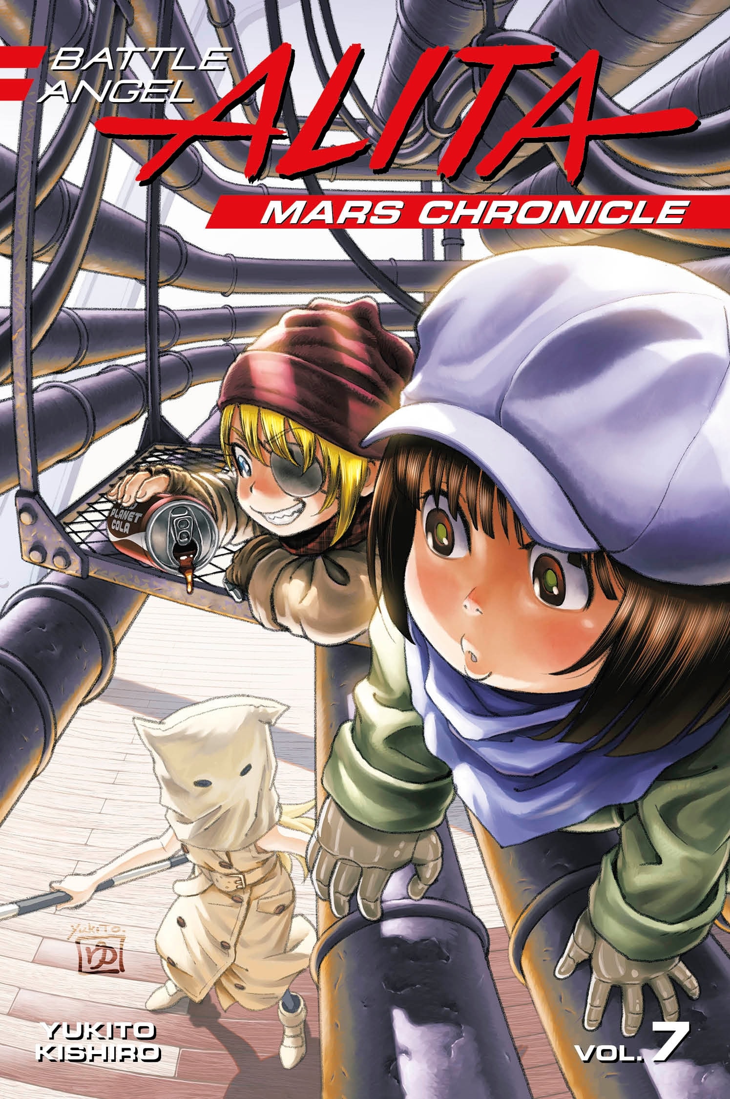 Battle Angel Alita: Mars Chronicle #7 cover