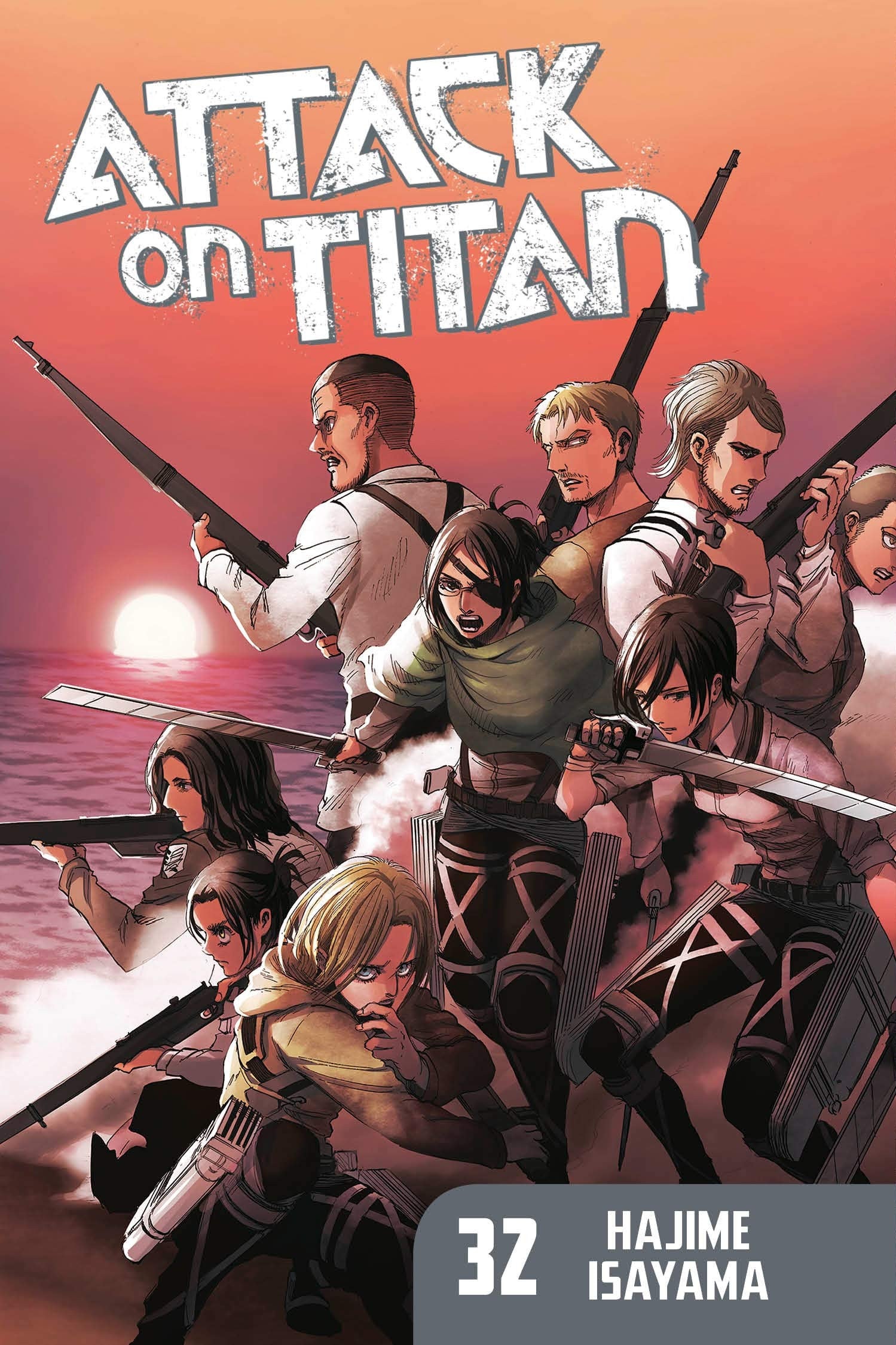 Attack on Titan #32 cover