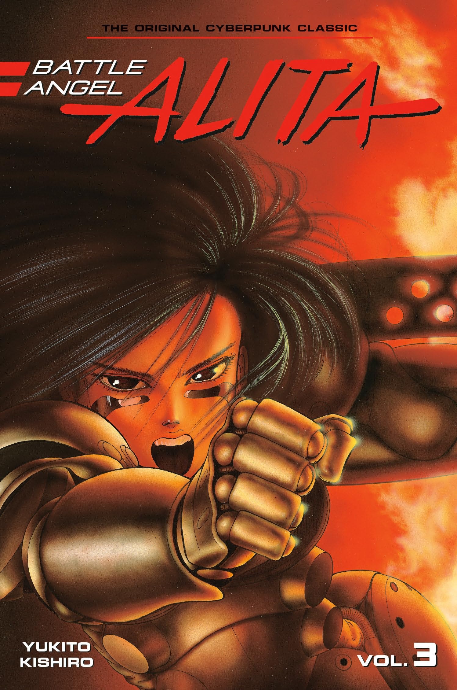 Battle Angel Alita #3 cover