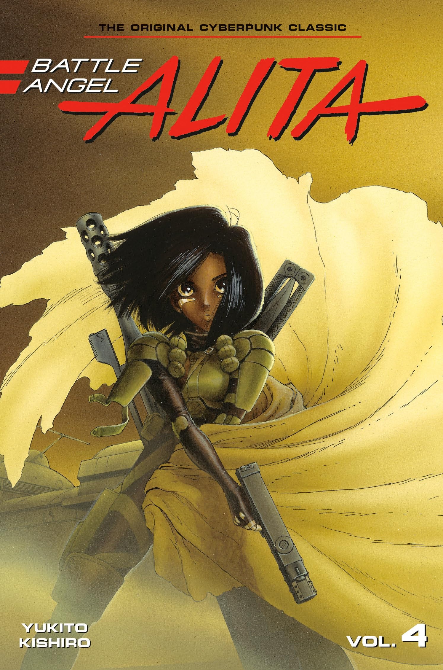 Battle Angel Alita #4 cover