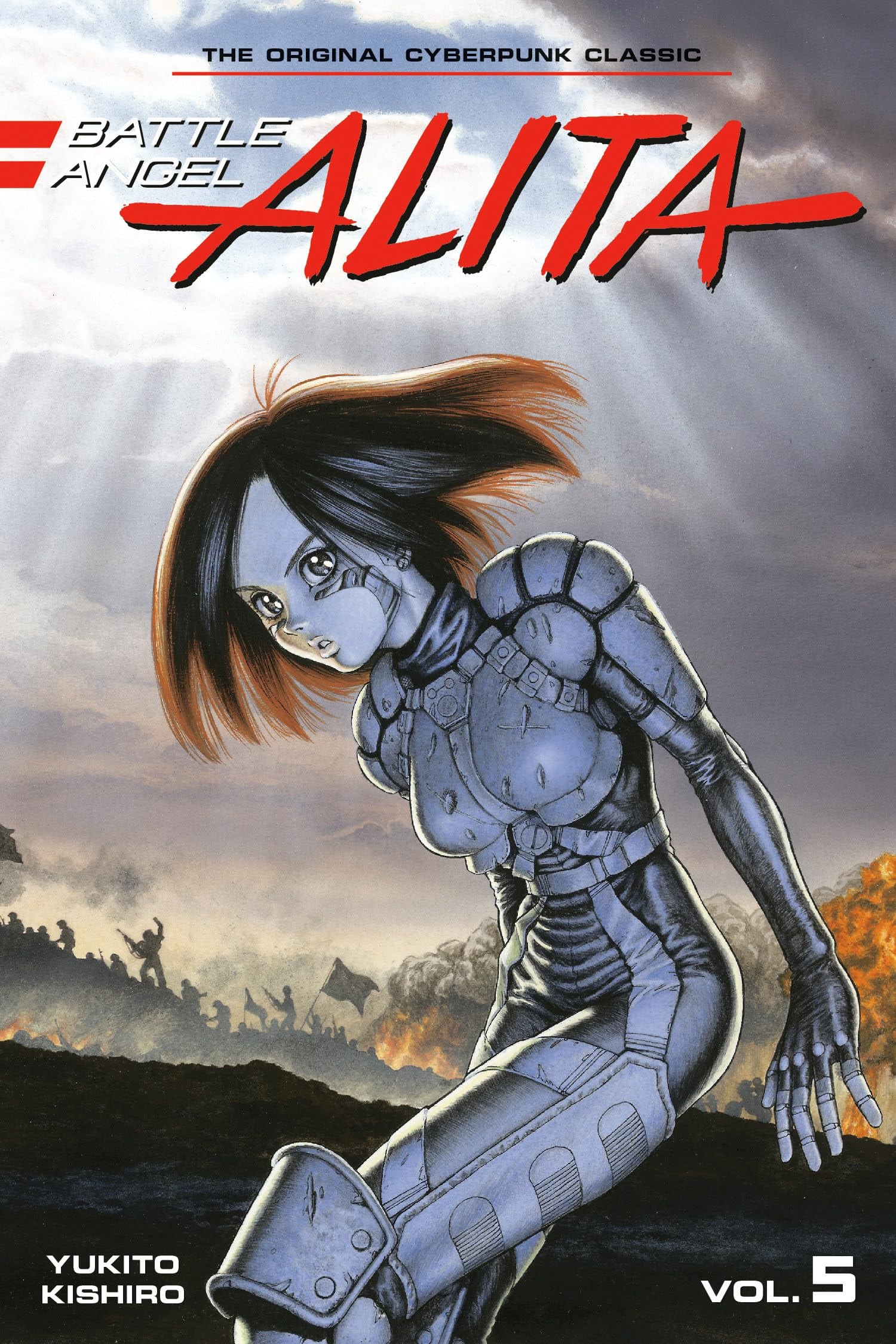 Battle Angel Alita #5 cover