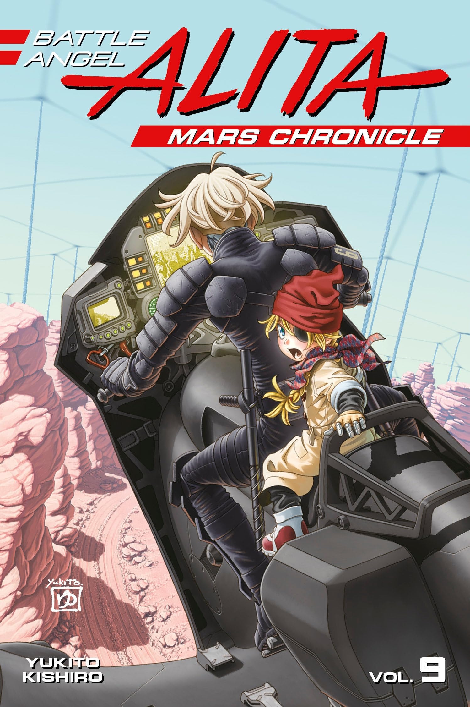 Battle Angel Alita: Mars Chronicle #9 cover