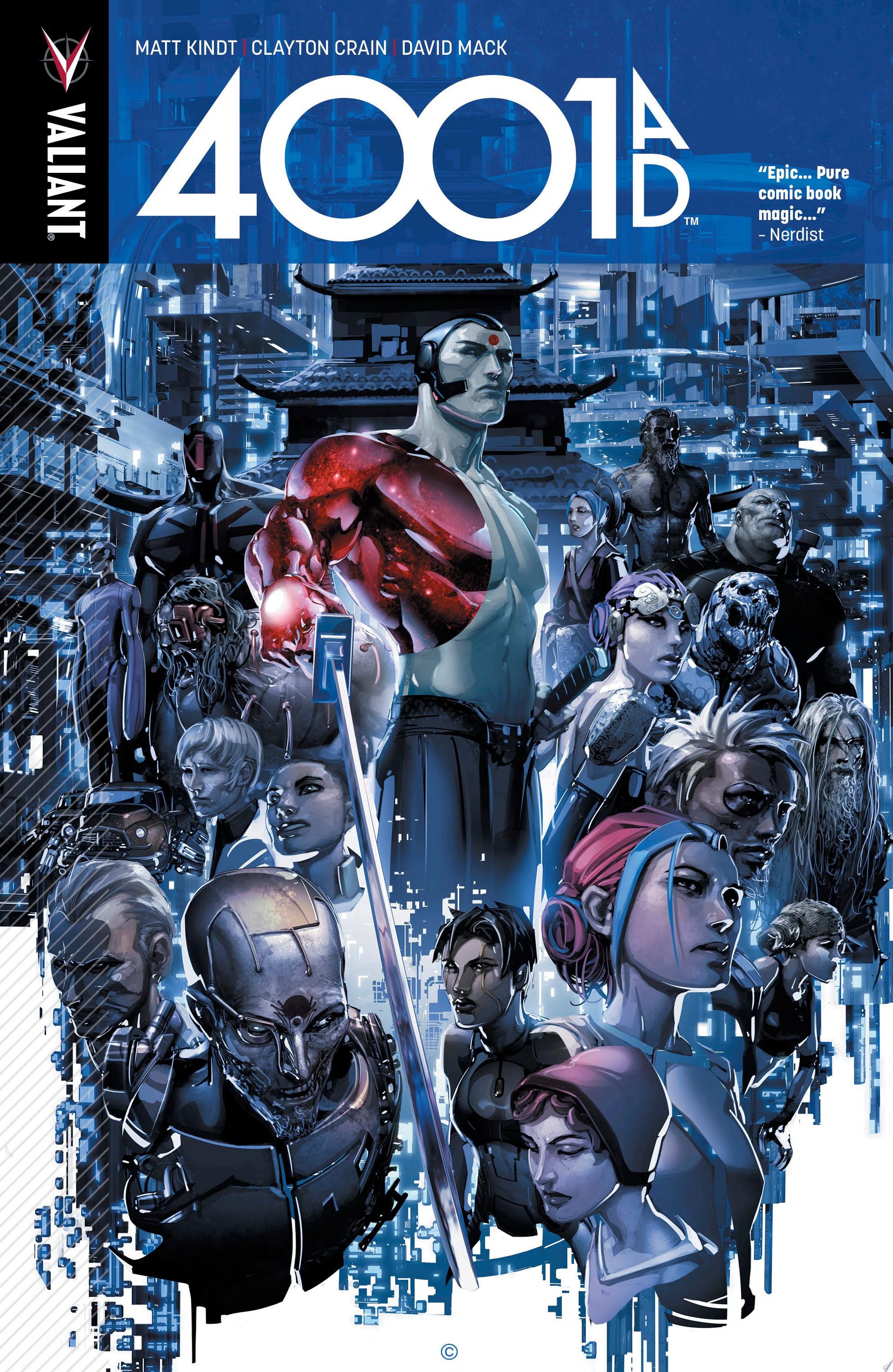 4001 A.D. #[nn] cover