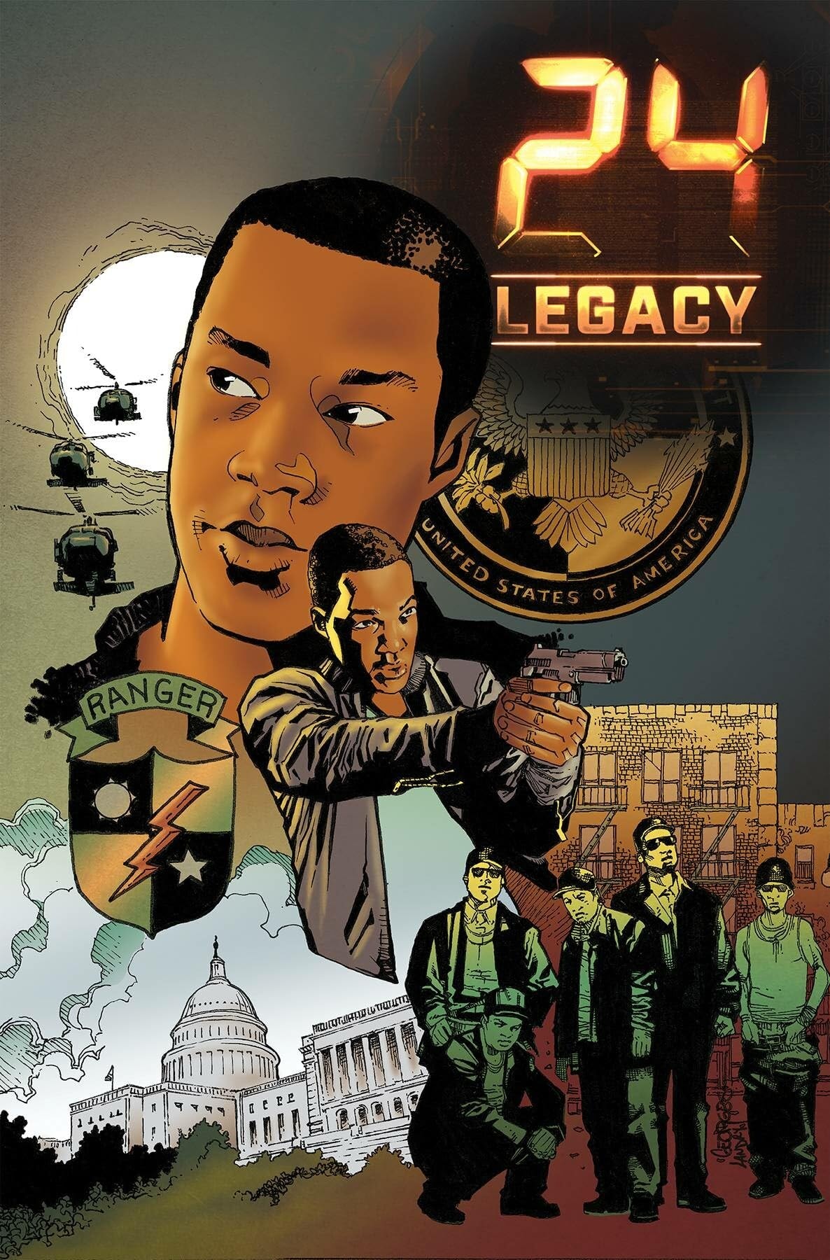 24: Legacy: Rules of Engagement #[nn] cover