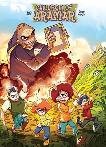 Children of Aramar #[nn] cover