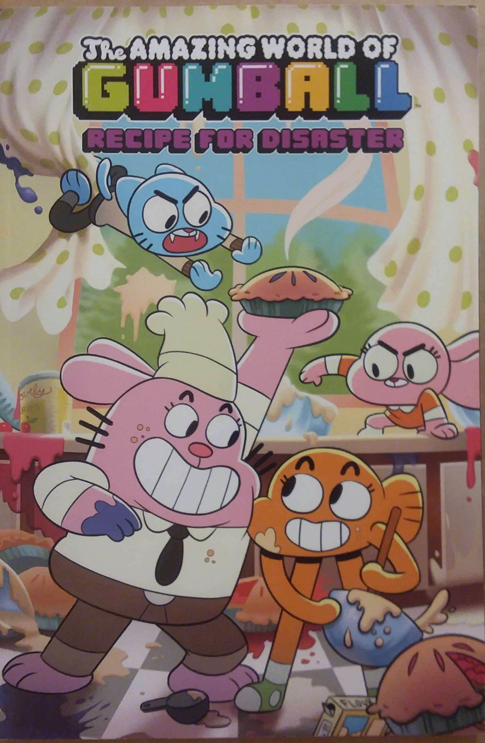 The Amazing World of Gumball: Recipe for Disaster Scholastic Edition #[nn] cover