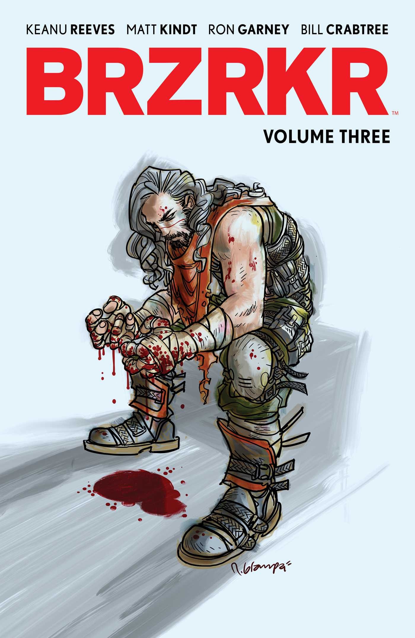 Brzrkr #3 cover
