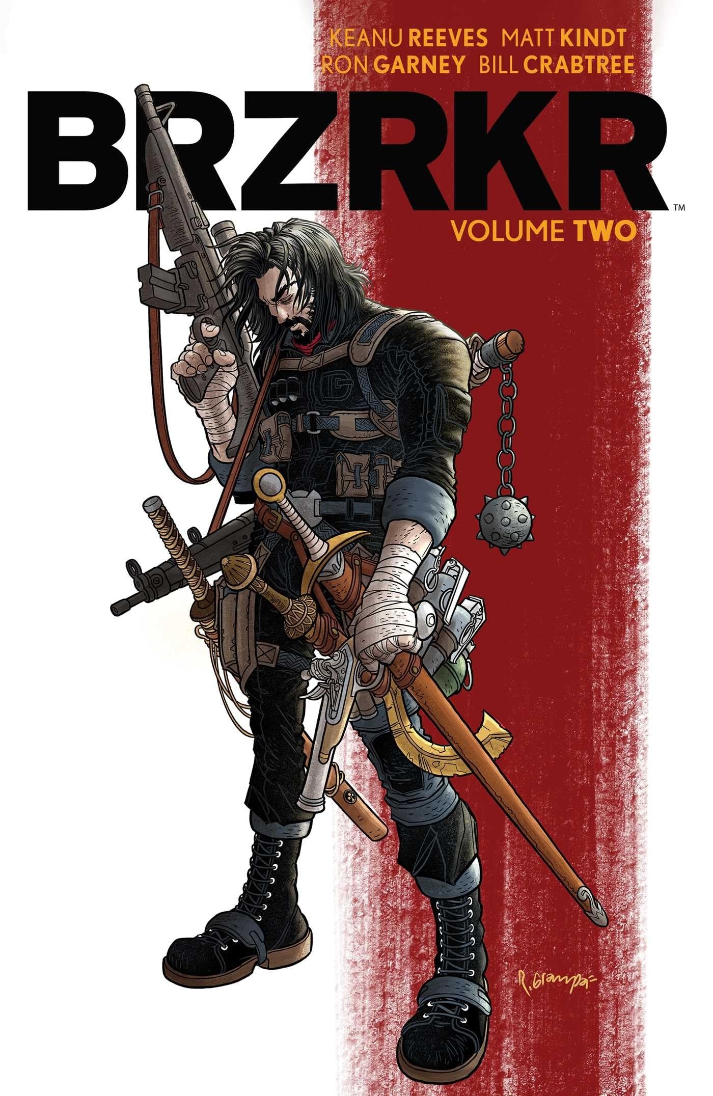 Brzrkr #2 cover