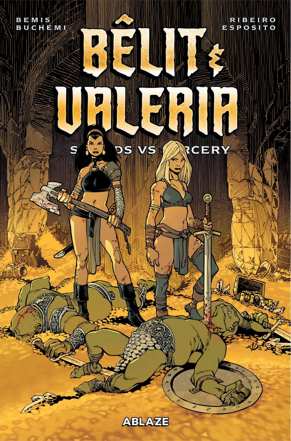 Bêlit and Valeria: Swords vs Sorcery #[nn] cover