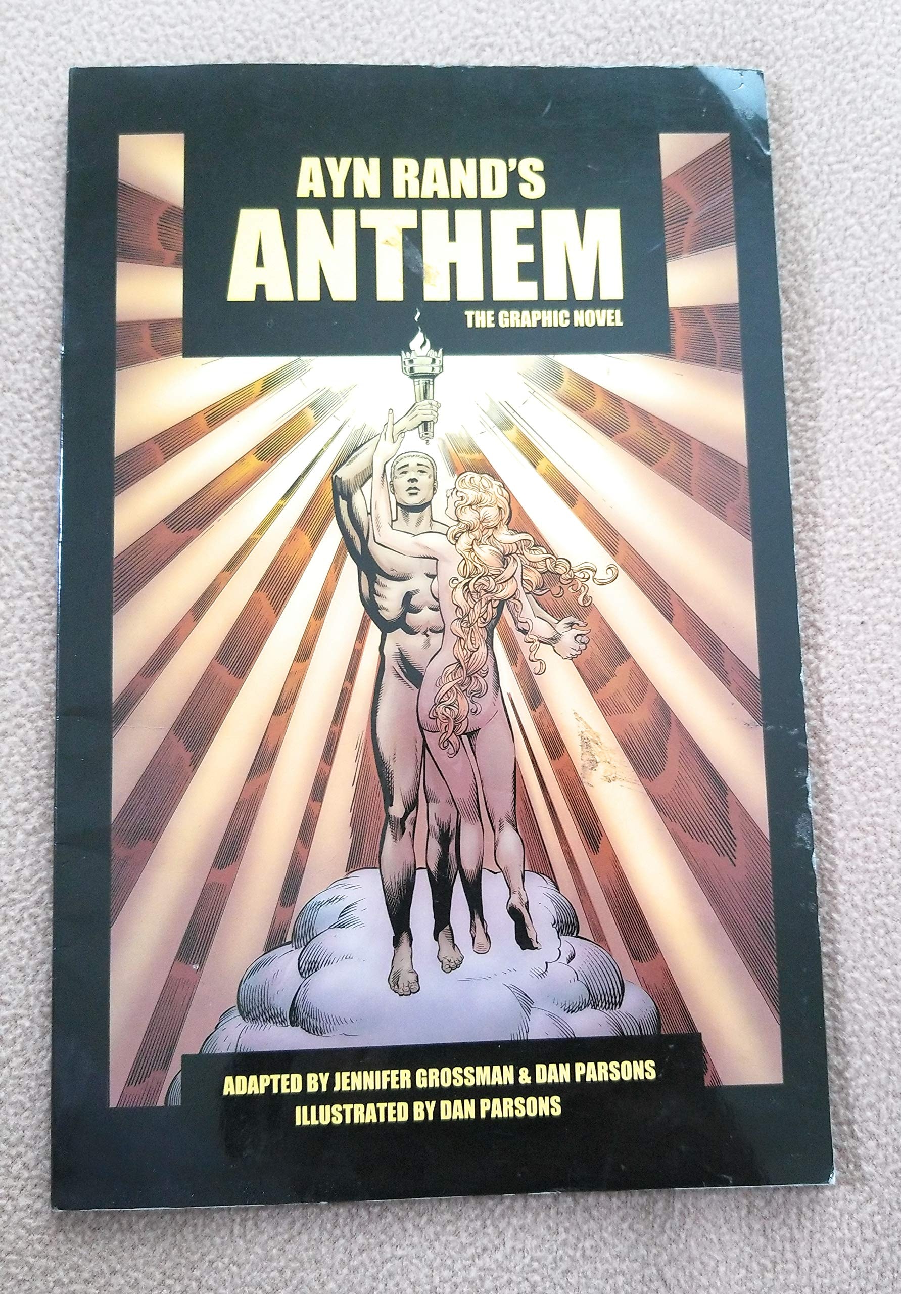Anthem: The Graphic Novel #[nn] cover