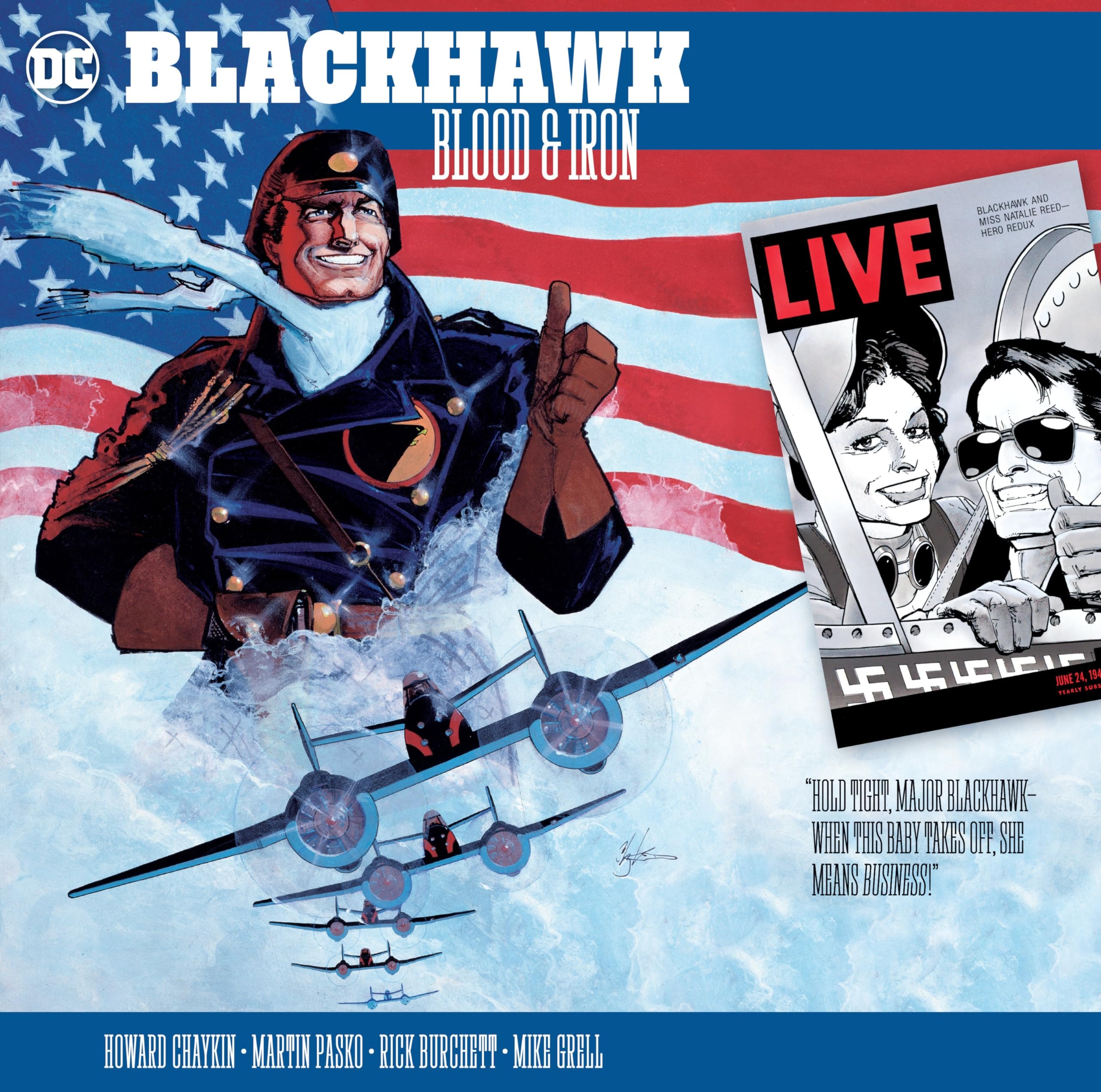 Blackhawk: Blood and Iron #[nn] cover