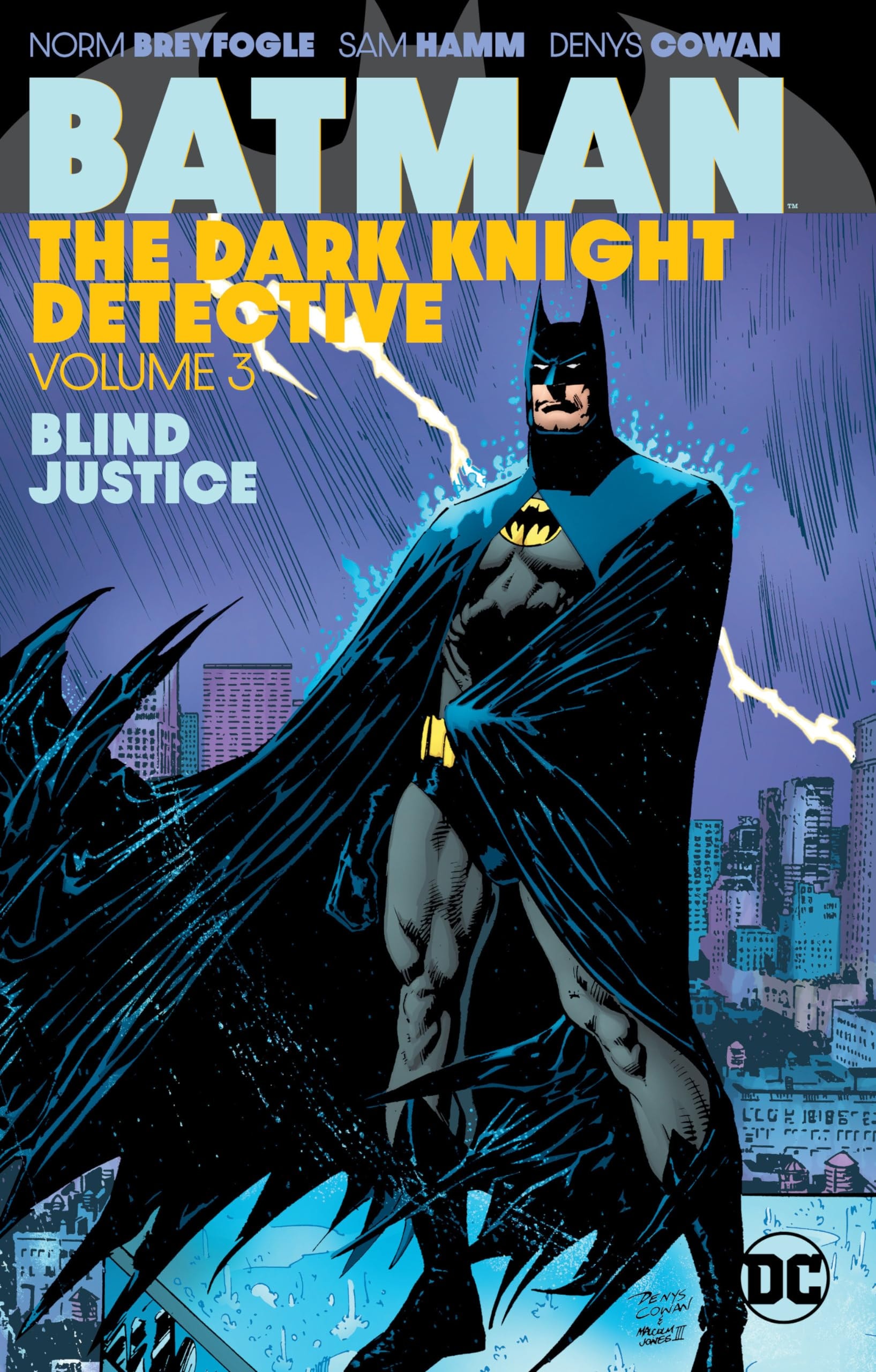 Batman: The Dark Knight Detective #3 cover
