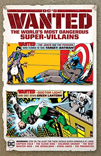 DC's Wanted: The World's Most Dangerous Super-Villains #[nn] cover