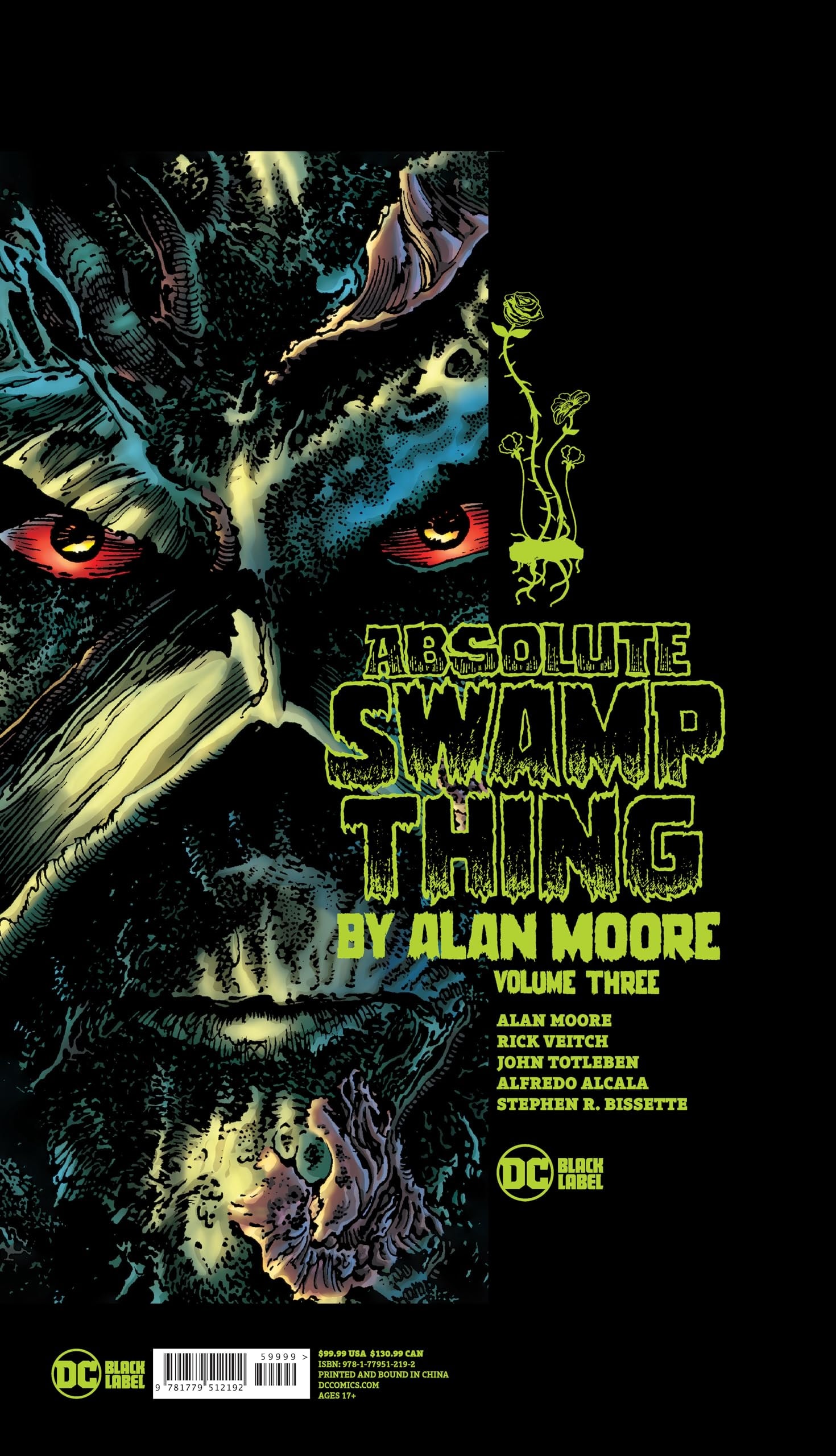 Absolute Swamp Thing by Alan Moore #3 cover
