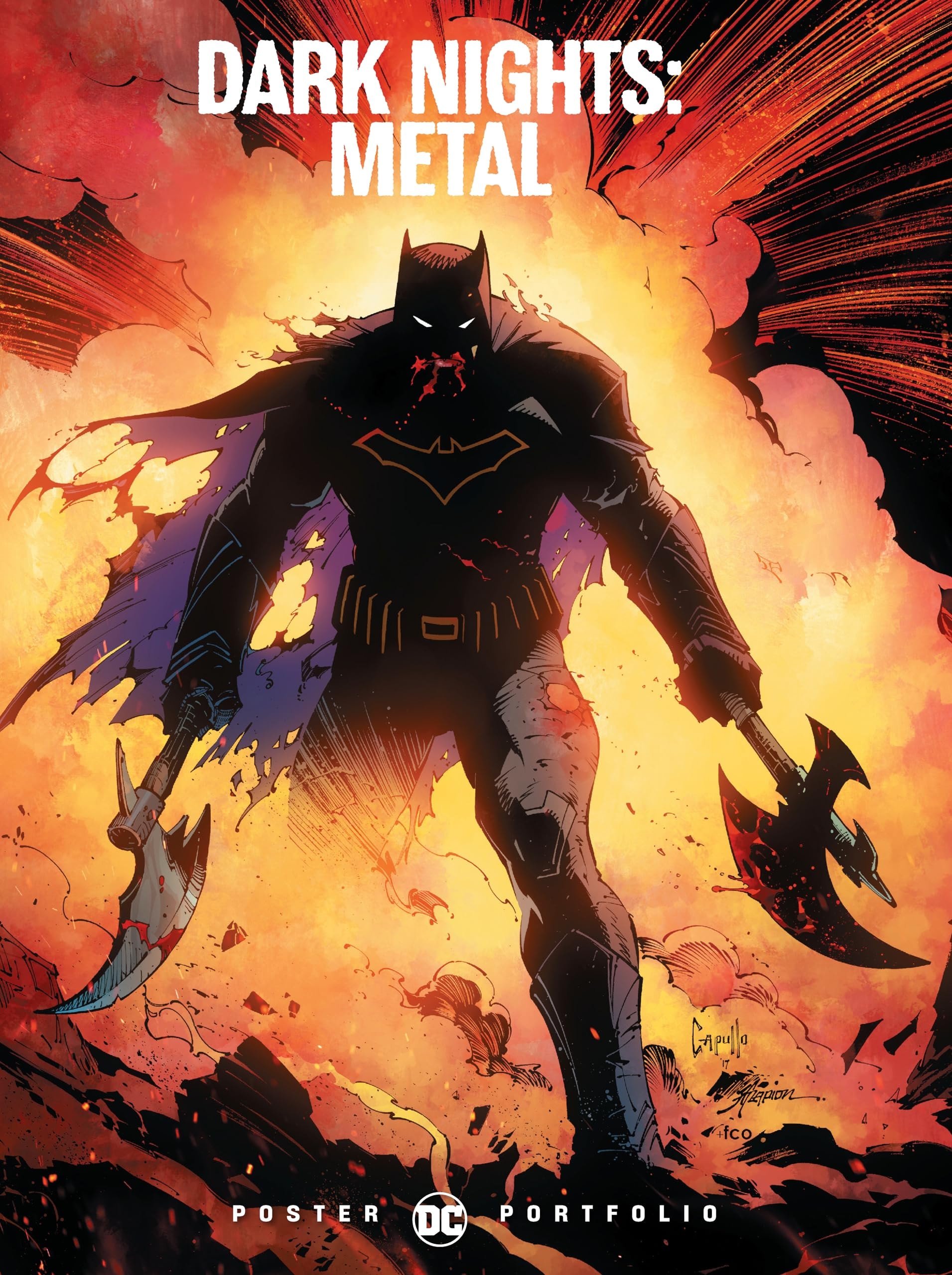 DC Poster Portfolio: Dark Nights Metal #[nn] cover
