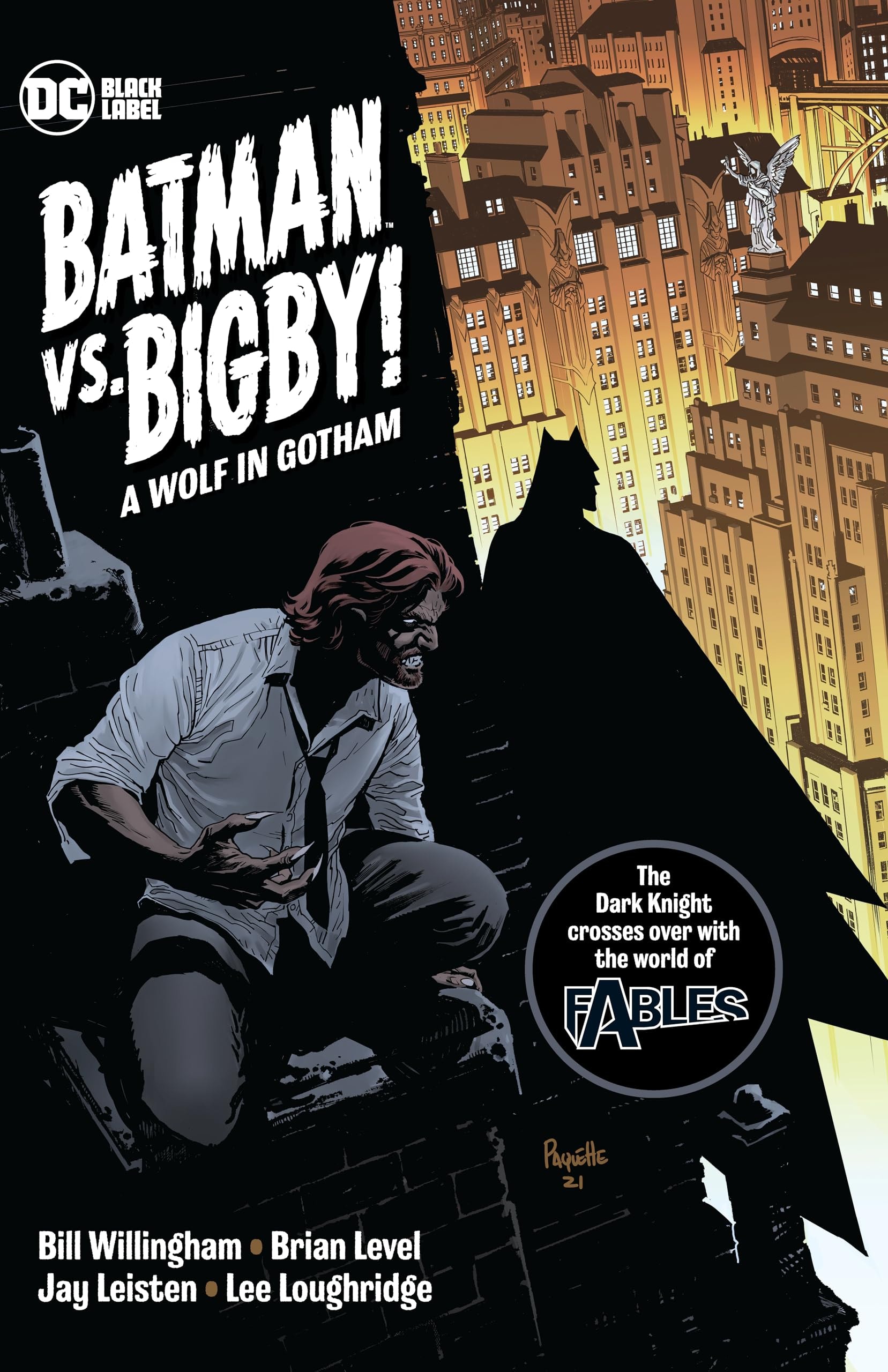 Batman vs. Bigby! A Wolf in Gotham #[nn] cover