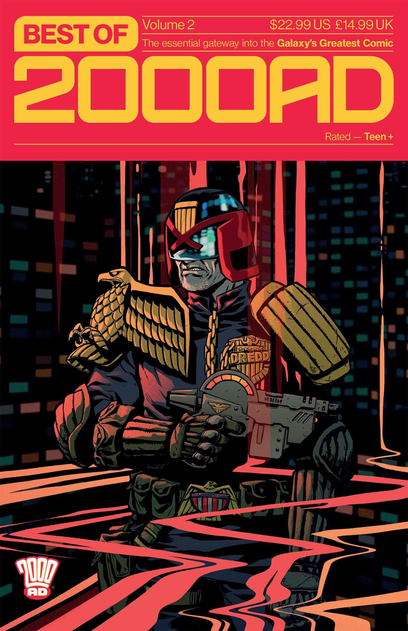 Best of 2000AD #2 cover