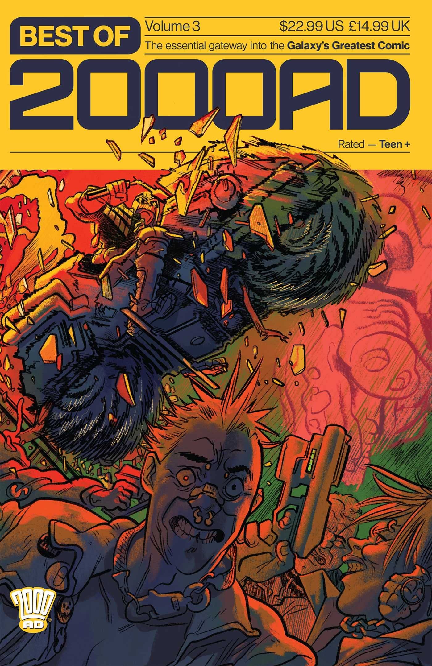 Best of 2000AD #3 cover