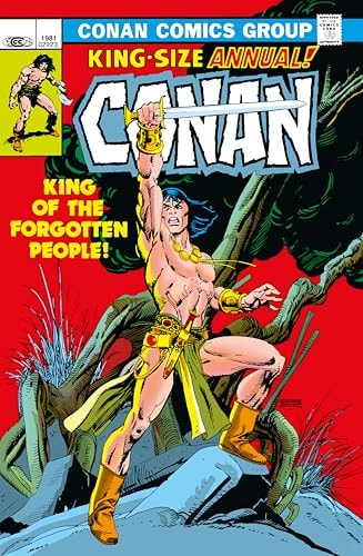 Conan The Barbarian: The Original Comics Omnibus #5 cover