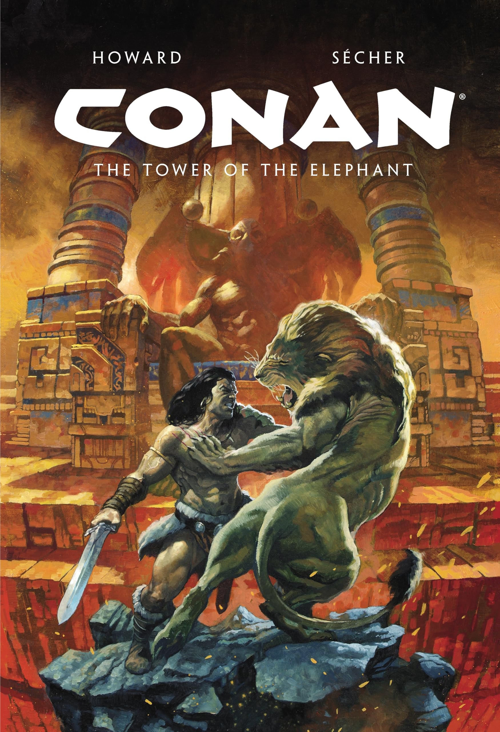 Conan Illustrated: The Tower of the Elephant #[nn] cover
