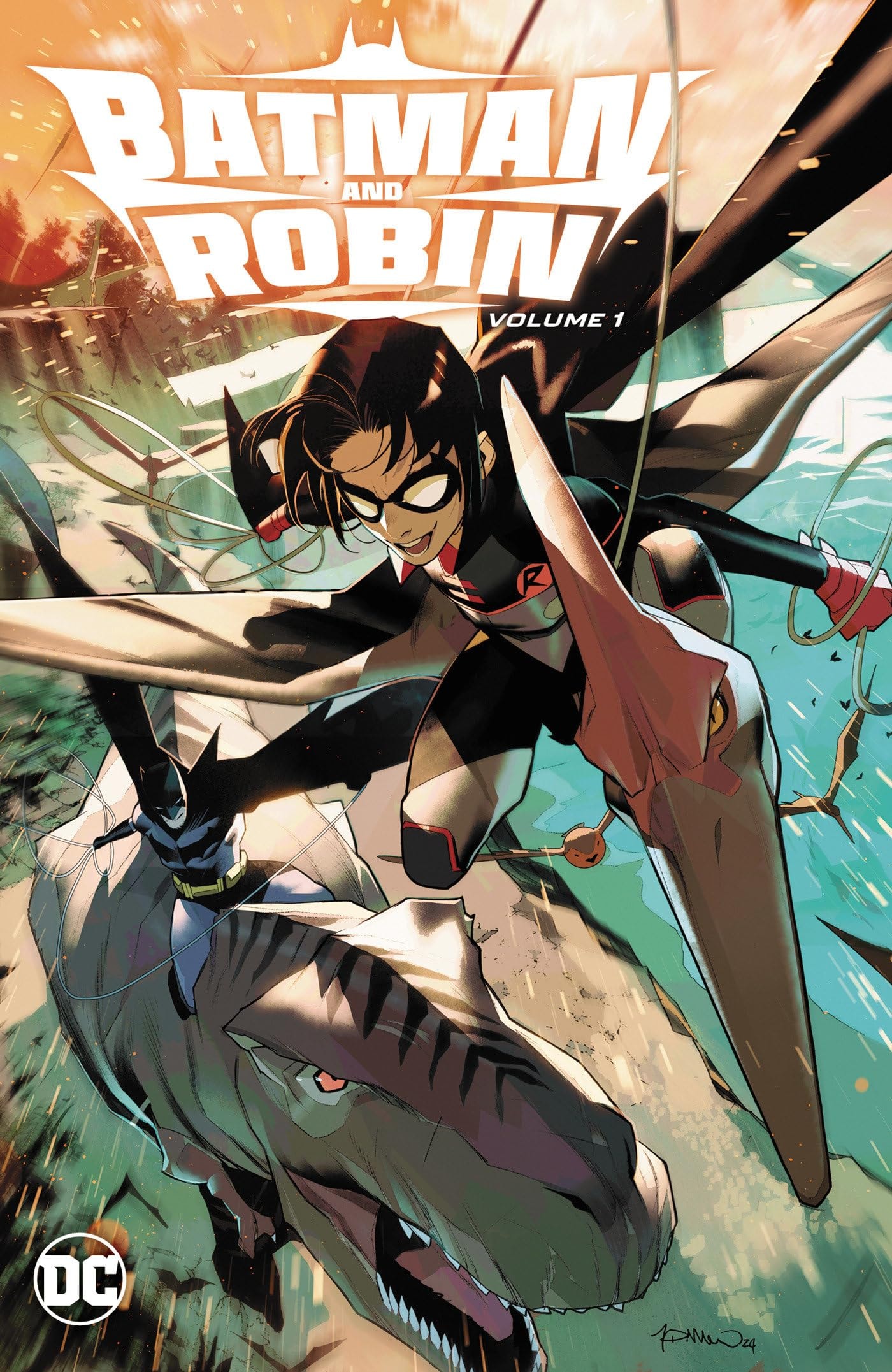 Batman and Robin #1 cover