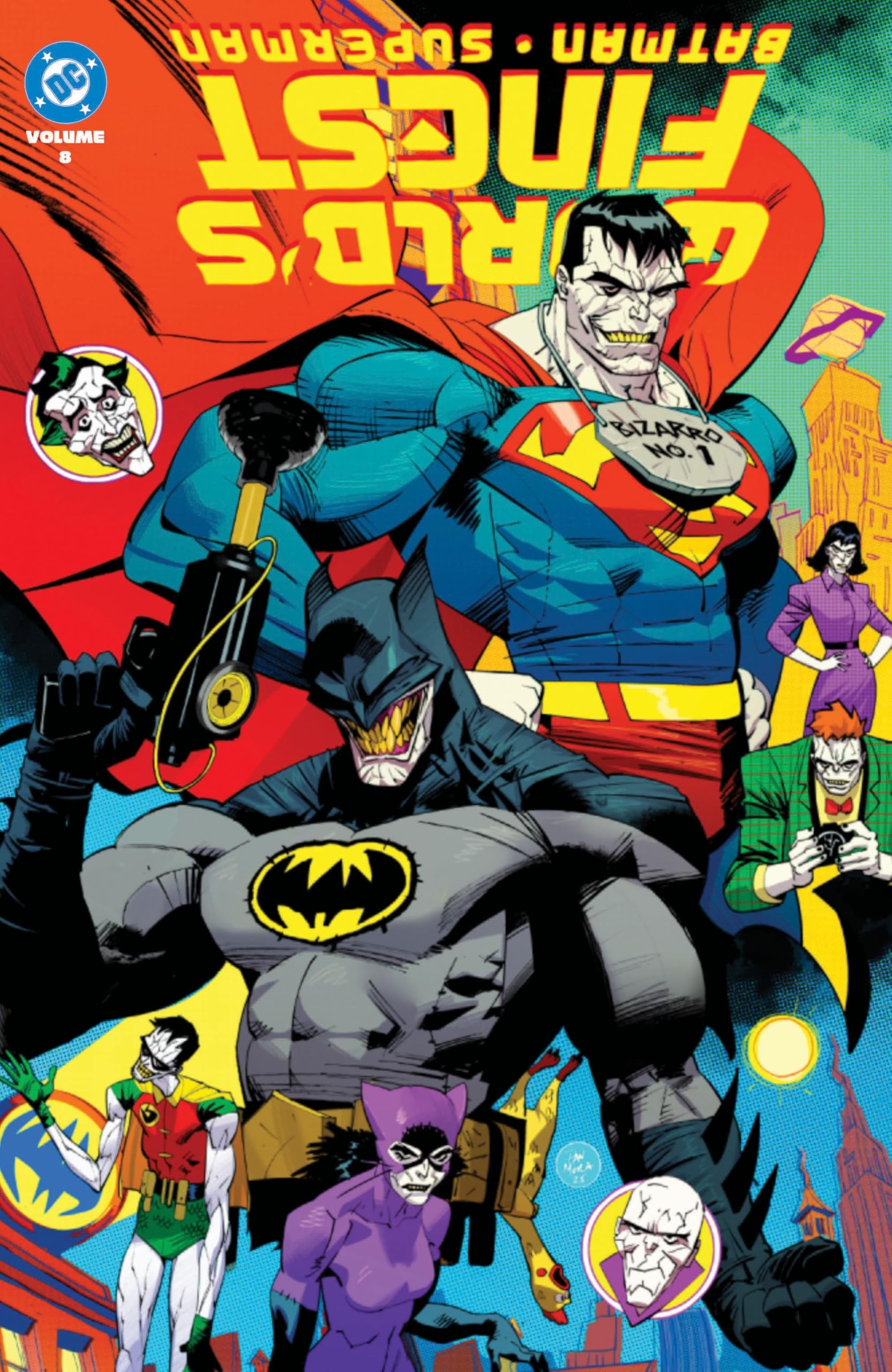 Batman / Superman: World's Finest #8 cover