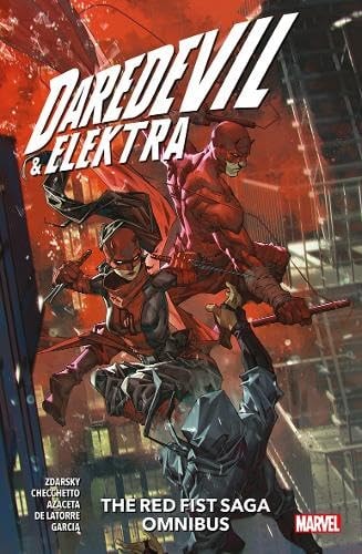 Daredevil & Elektra: The Red Fist Saga Omnibus #1 cover