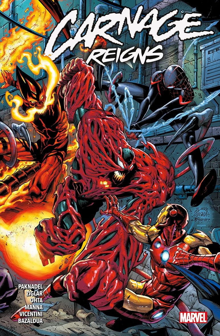 Carnage Reigns #[nn] cover