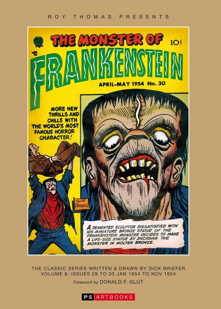 Roy Thomas Presents Frankenstein: The Classic Series Written and Drawn by Dick Briefer #8 cover