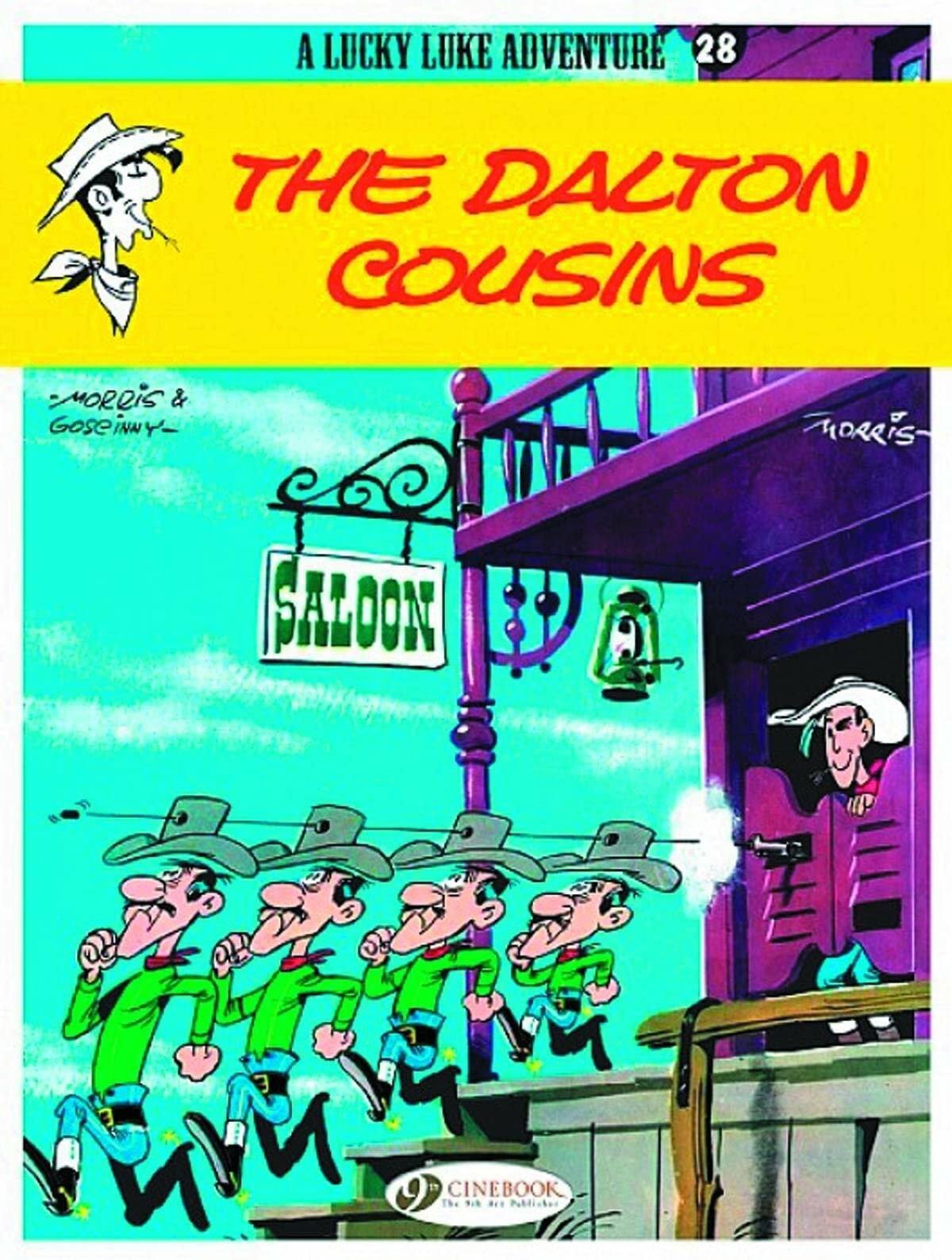 A Lucky Luke Adventure #28 cover