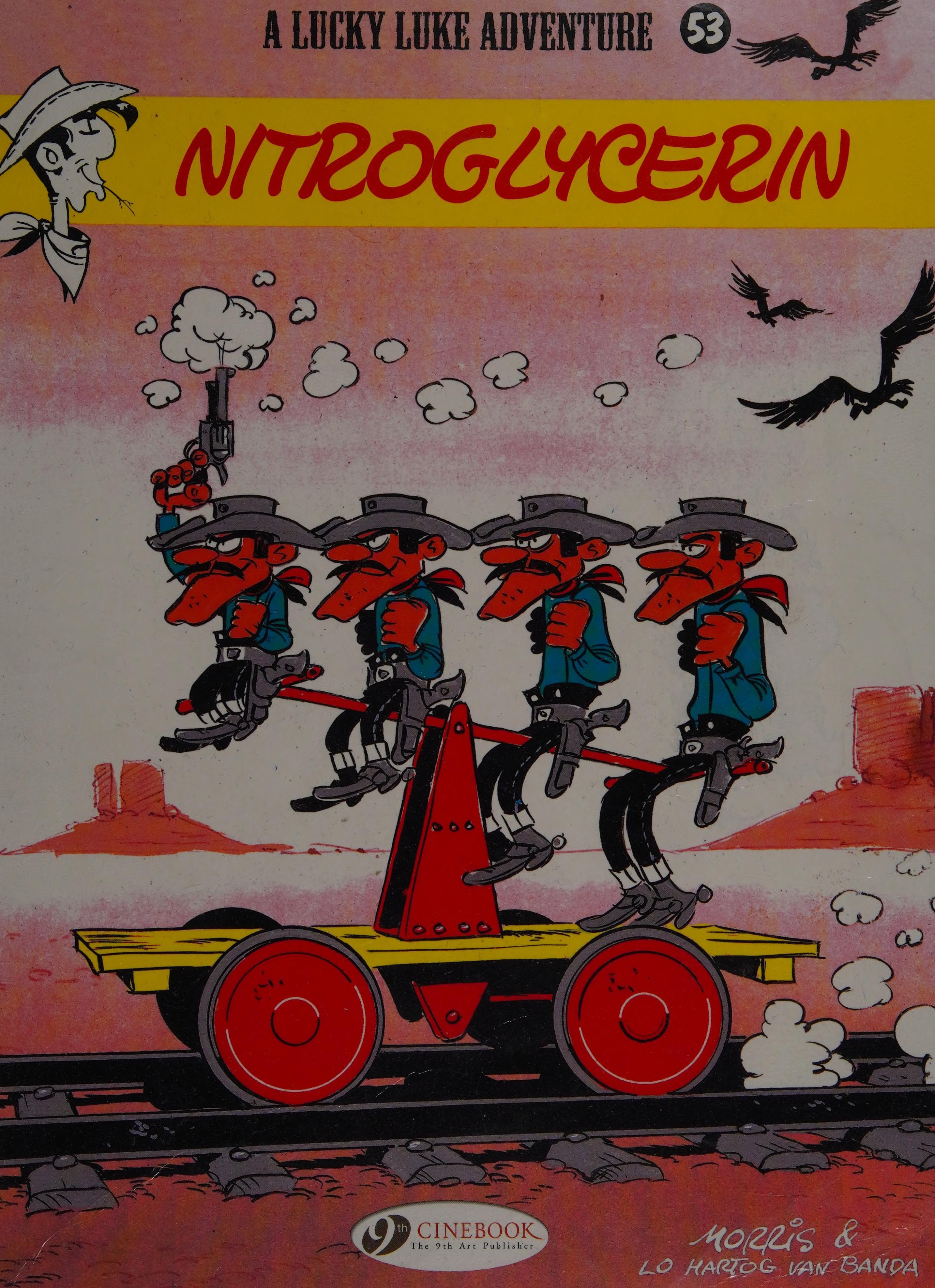 A Lucky Luke Adventure #53 cover