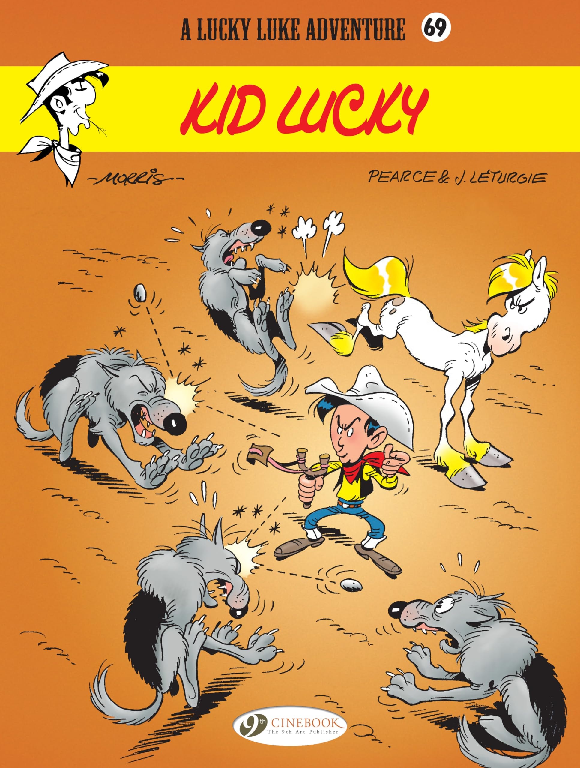 A Lucky Luke Adventure #69 cover