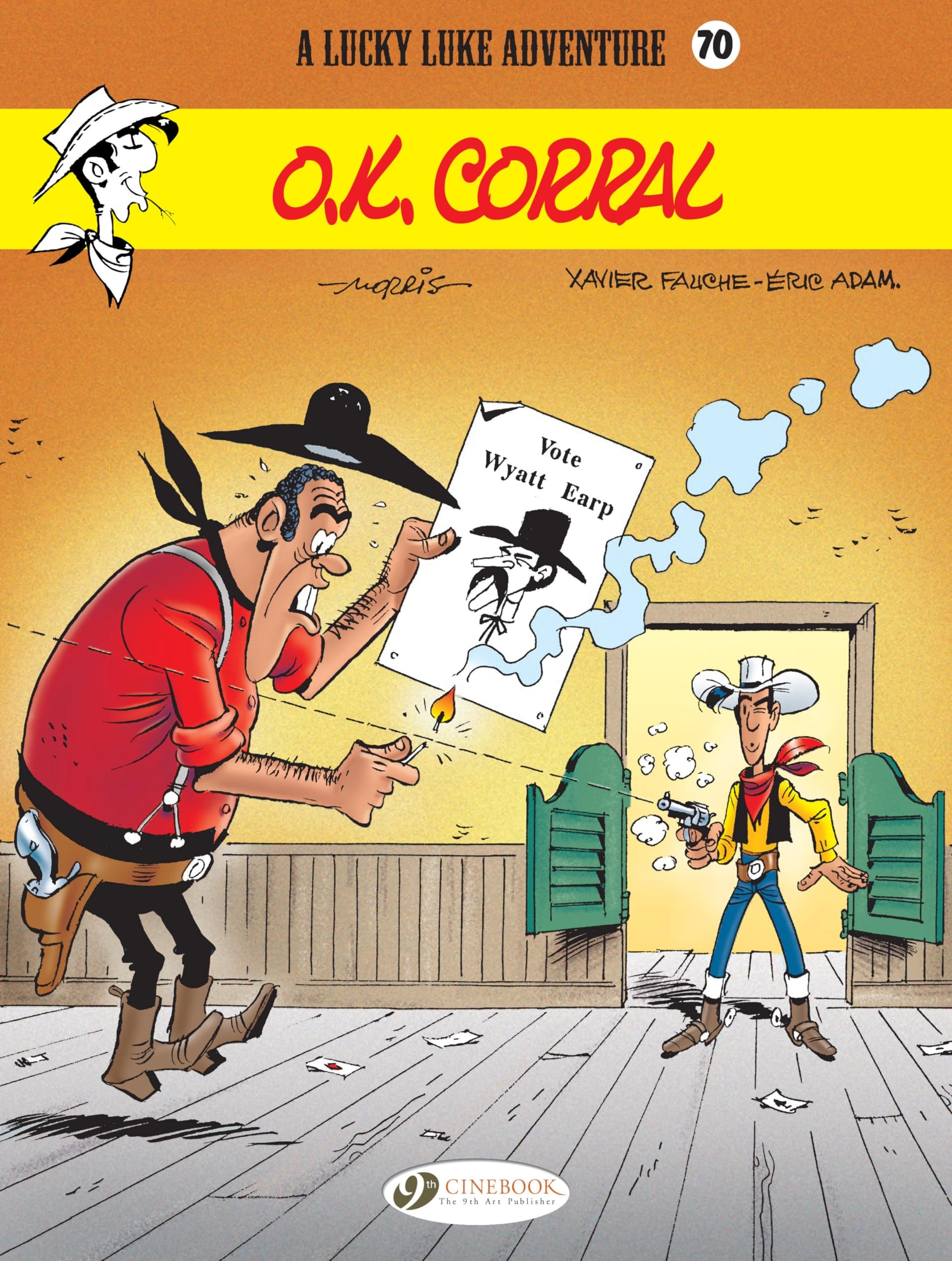 A Lucky Luke Adventure #70 cover