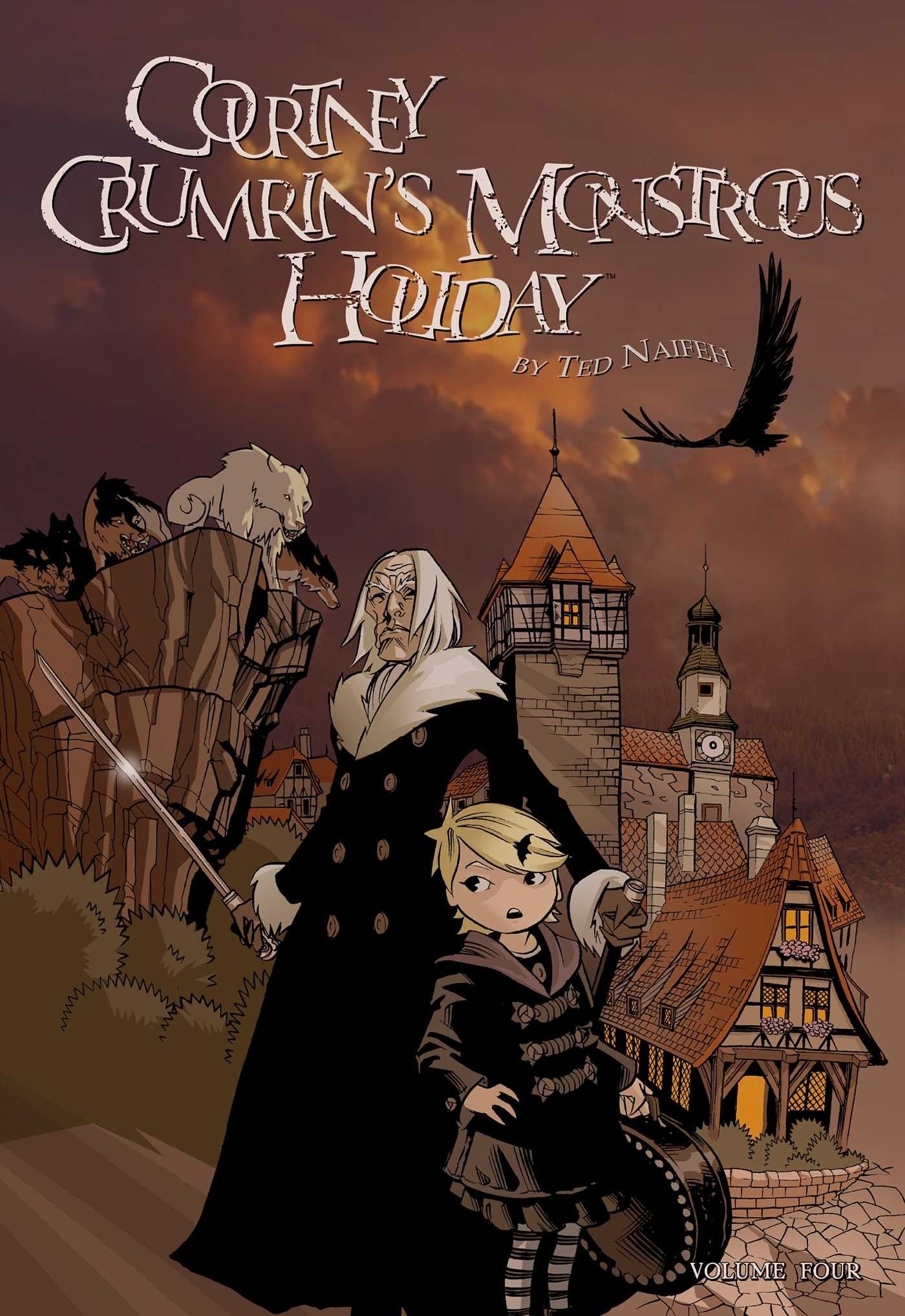 Courtney Crumrin's Monstrous Holiday #4 cover