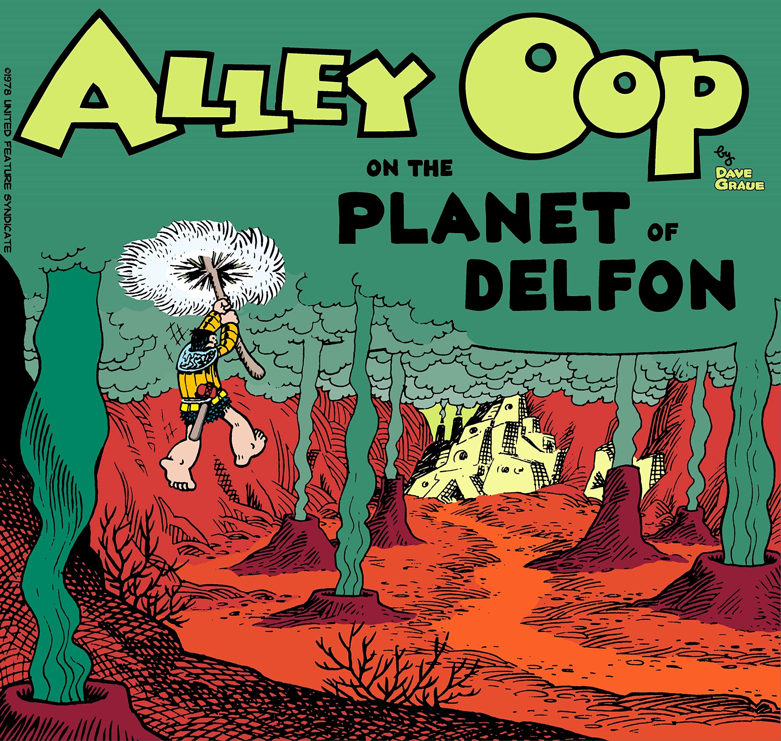 Alley Oop on the Planet Delfon #[nn] cover
