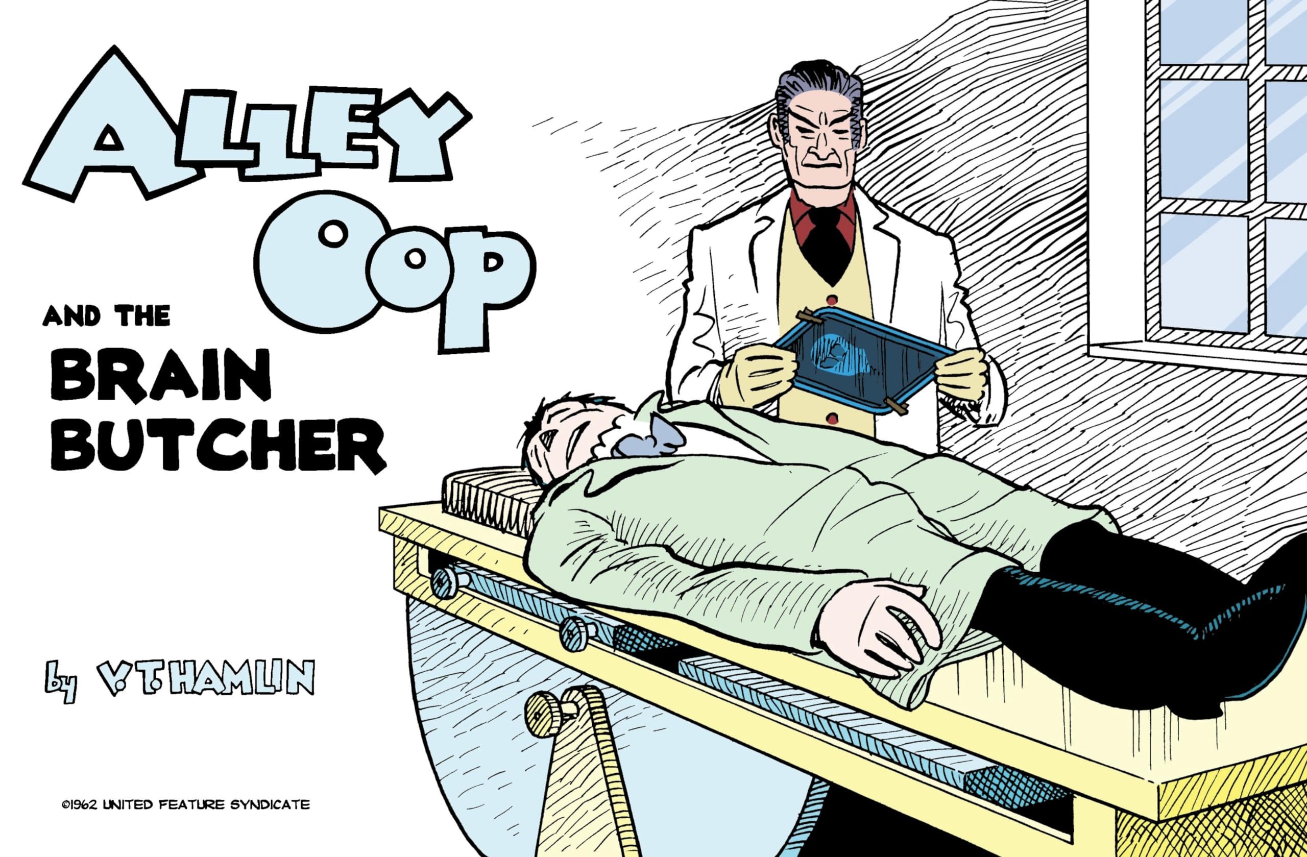 Alley Oop and the Brain Butcher #[nn] cover