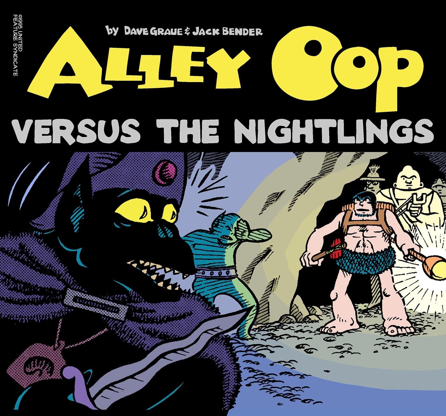 Alley Oop versus the Nightlings #[nn] cover