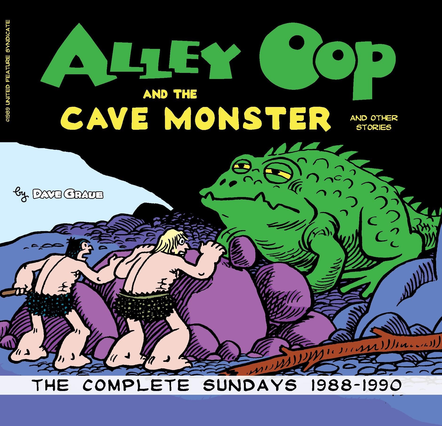 Alley Oop and the Cave Monster: The Complete Sundays 1988-1990 #[nn]