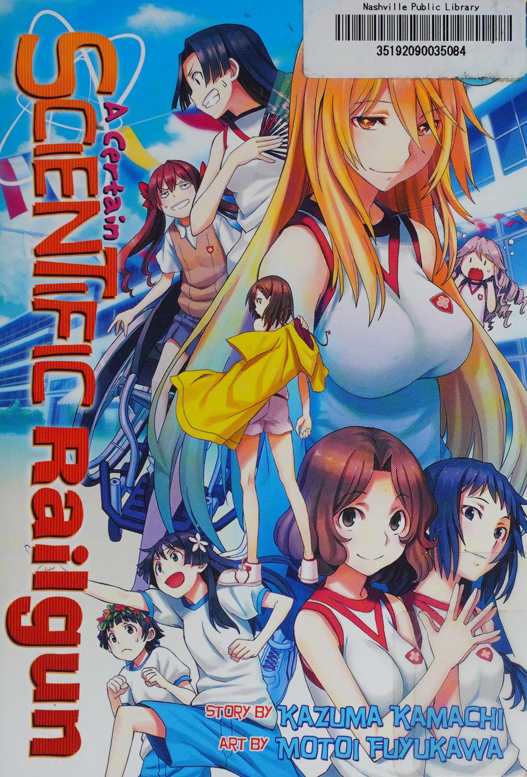 A Certain Scientific Railgun #8 cover