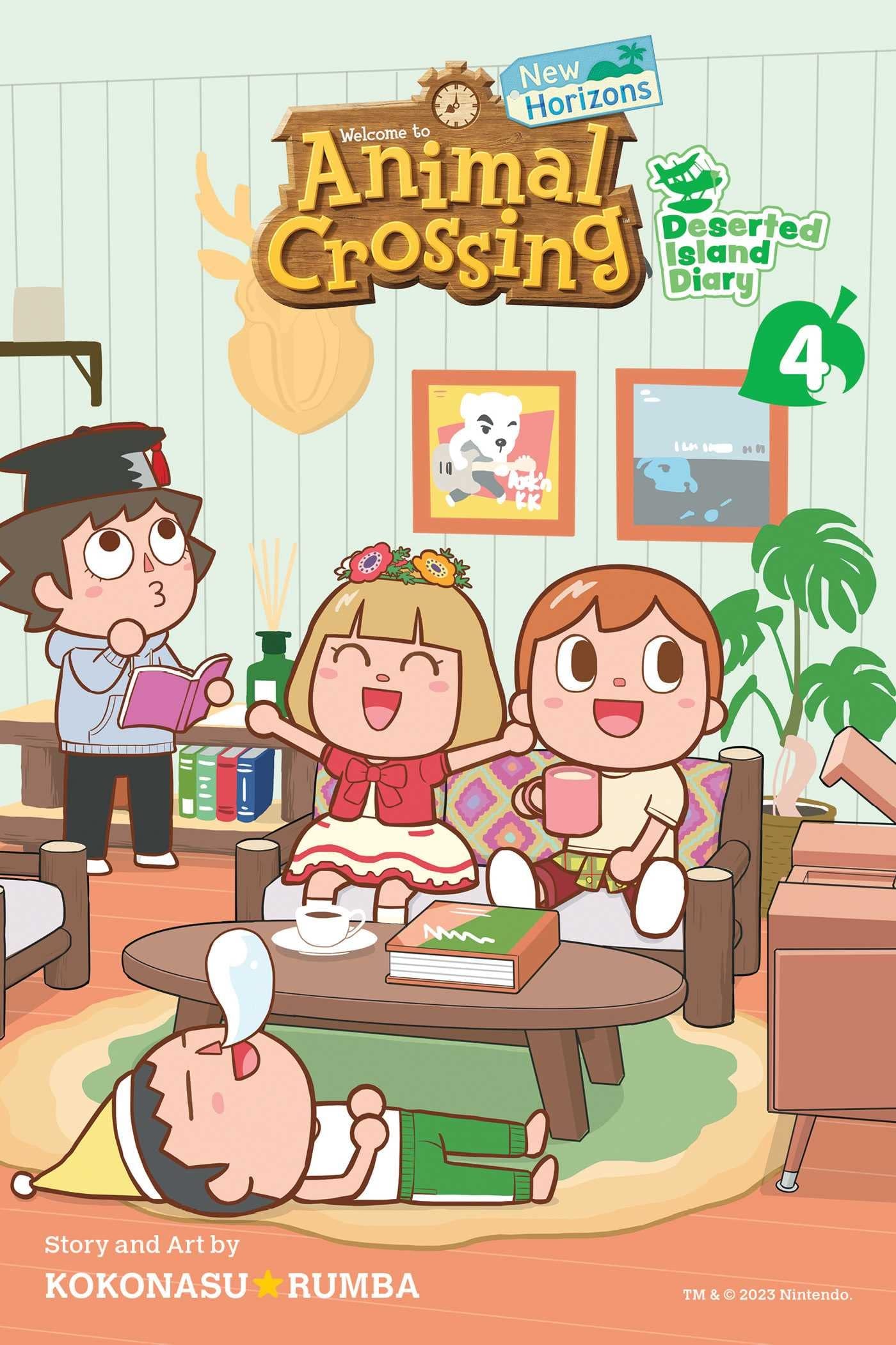 Animal Crossing: New Horizons, Deserted Island Diary #4 cover